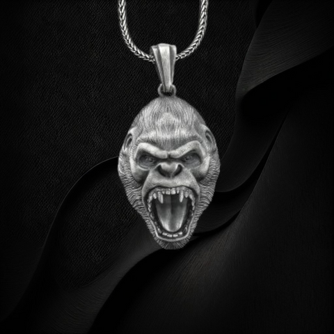 Collar Cabeza de Gorila