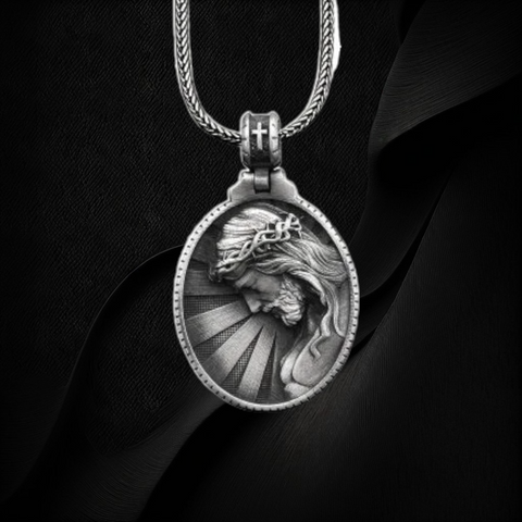 Inri Jesús Crucificado Medalla