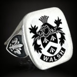 ANILLO SELLO PLATA MACIZO  CUADRADO