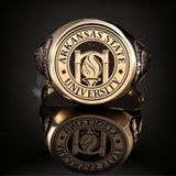 ANILLO SELLO ORO MACIZO  REDONDO