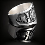 ANILLO TRIPLE SELLO MACIZO