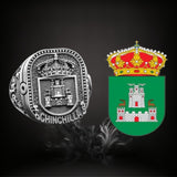 ANILLO SELLO PLATA 3D MACIZO  CUADRADO