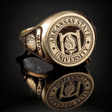 ANILLO SELLO ORO MACIZO  18K