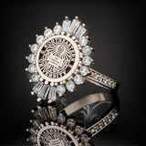 ANILLO SELLO DAMA BAGUETTE