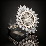 ANILLO SELLO DAMA BAGUETTE