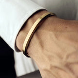 Brazalete Oro Solido