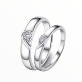 Argollas de Matrimonio Corazón Diamante