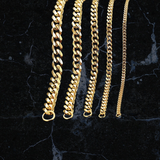 Brazalete Tejido Cubano Oro