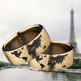 Argolla Matrimonio Mapa Mundial