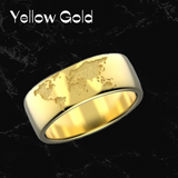 Argolla Matrimonio Mapa Mundial