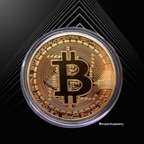 ONZA DE BITCOIN 24K ORO PURO CRYPTO